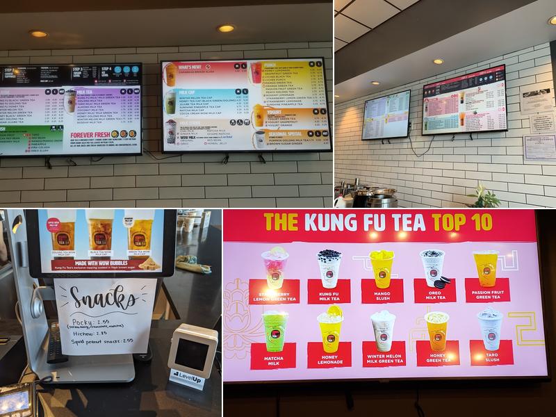 Kung Fu Tea Menu