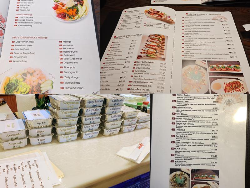 Ichiban Sushi Bar & Poke Menu