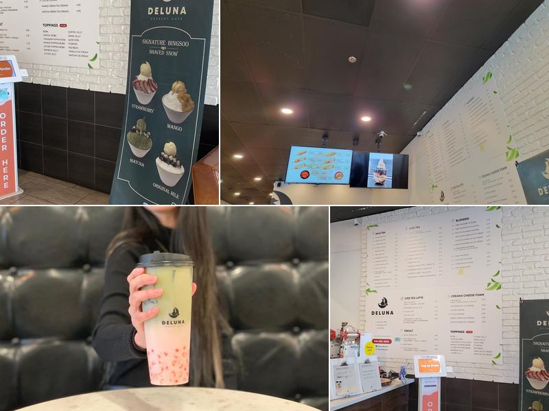 Deluna Dessert Cafe Menu