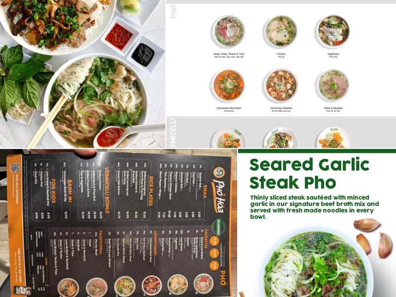Pho Hoa Noodle Soup - Homestead Menu