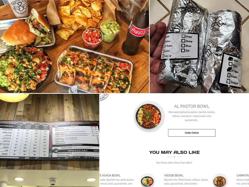 Brick and Flour Menu