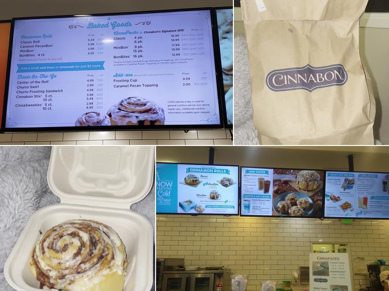 Cinnabon Menu