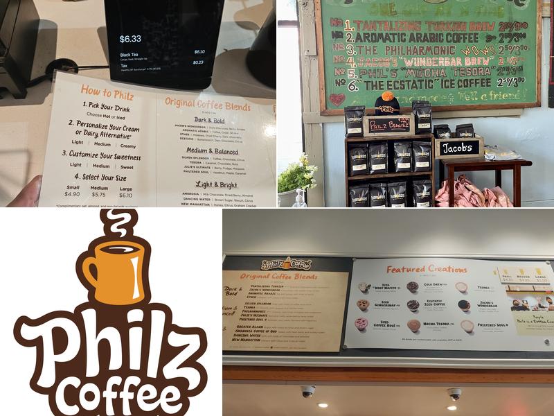 Philz Coffee Menu
