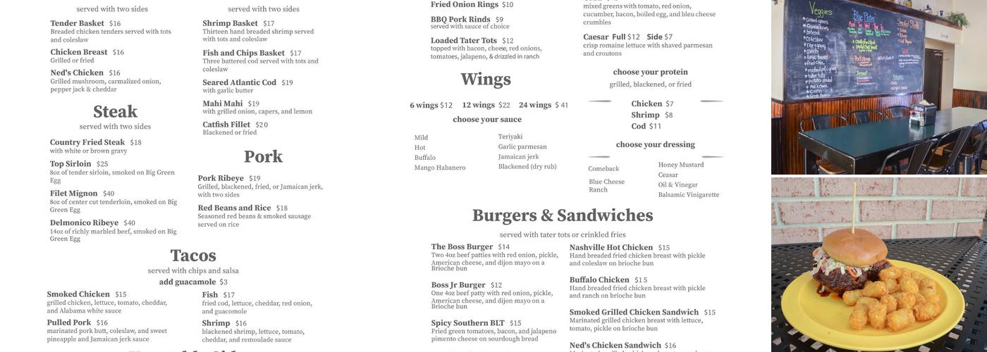 Brothers Kitchen Menu