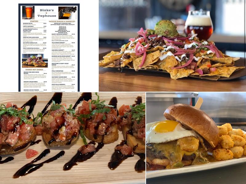 Blake's Taphouse Menu