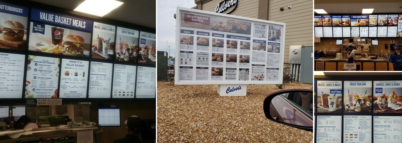 Culver's Menu
