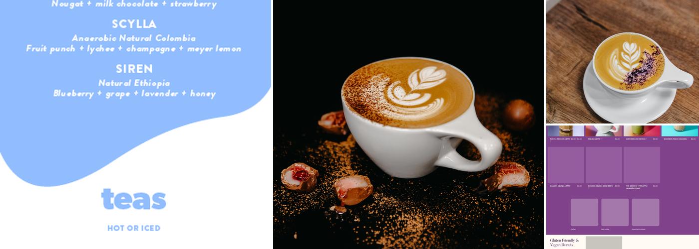 Mythical Coffee Menu