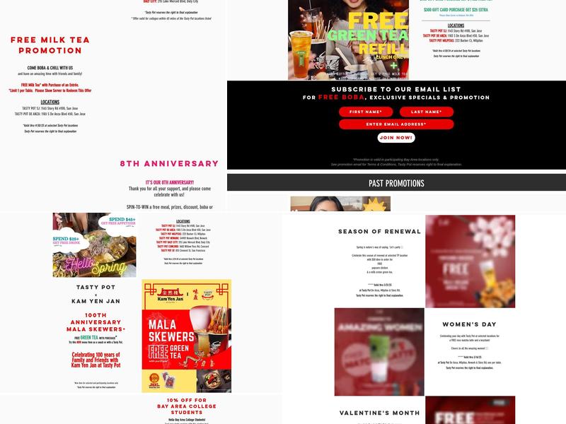 Tasty pot 味鼎小火锅 Menu