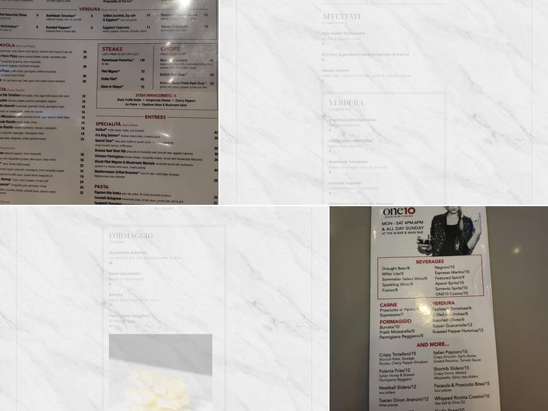 One10 Menu
