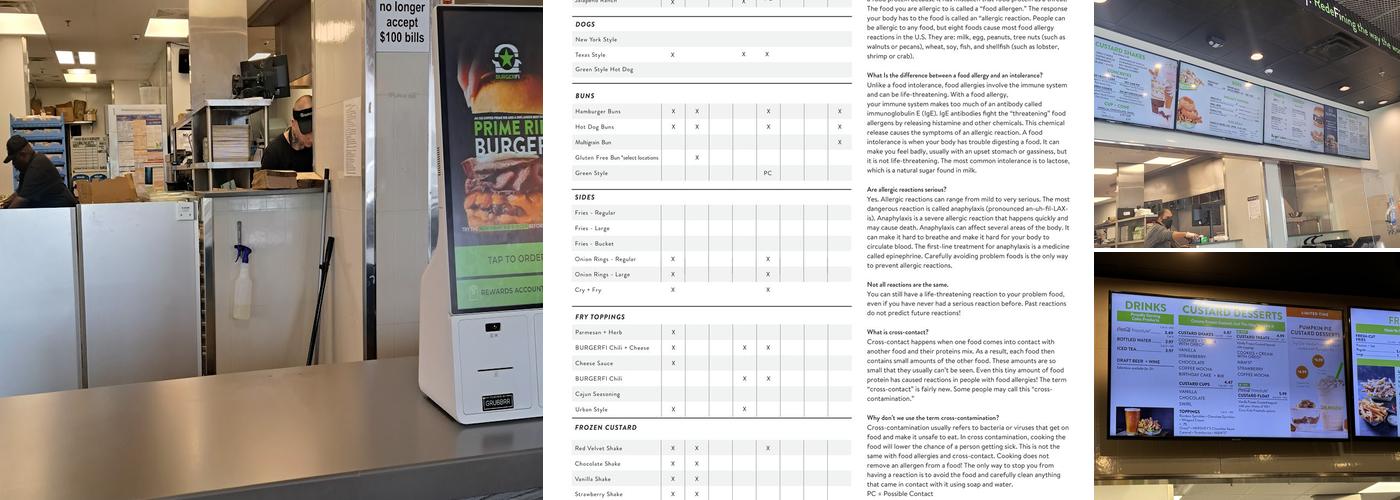 BurgerFi Menu