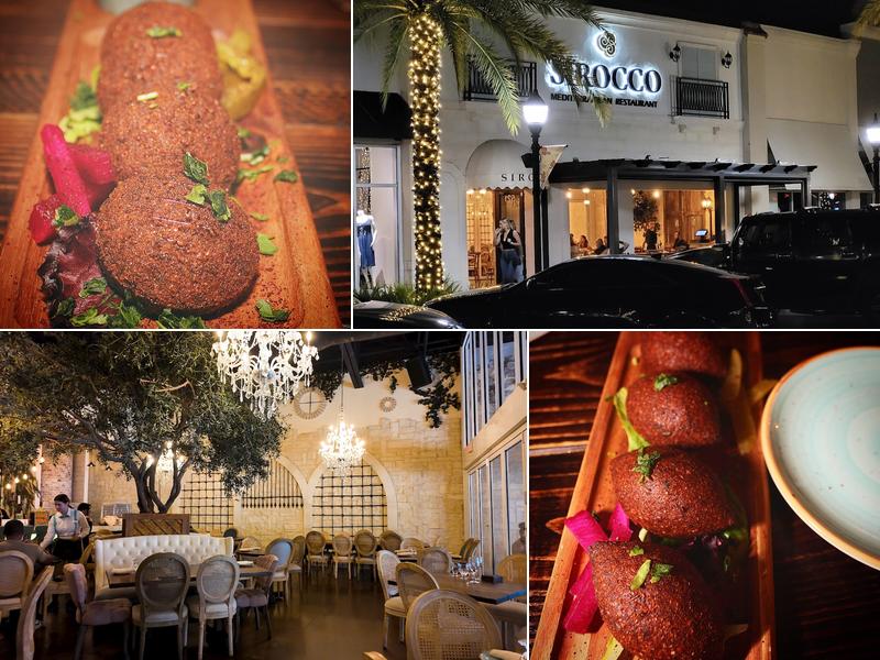 Sirocco Mediterranean Restaurant & Lounge, Pembroke Pines Menu