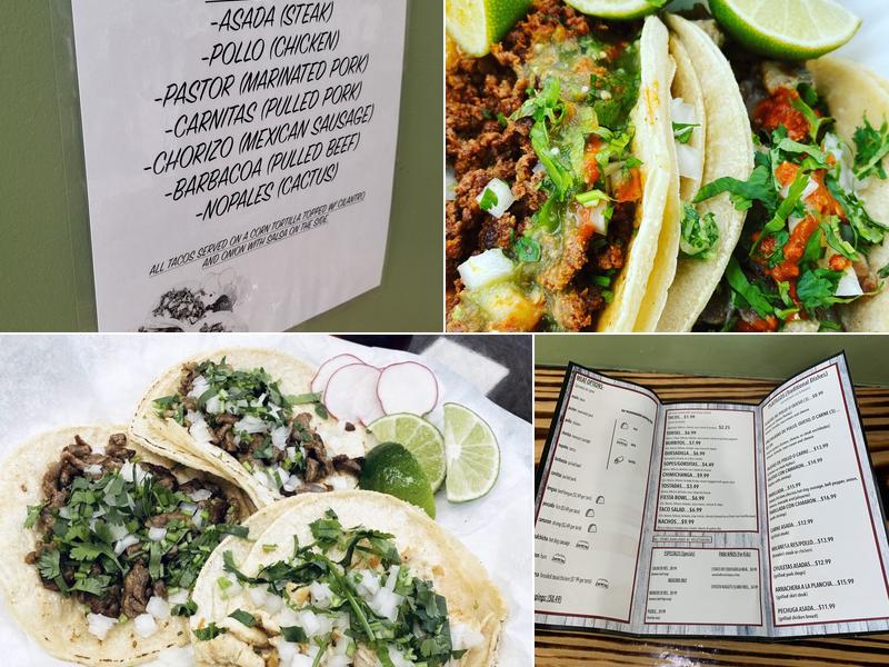 Taqueria Las Cazuelas Menu