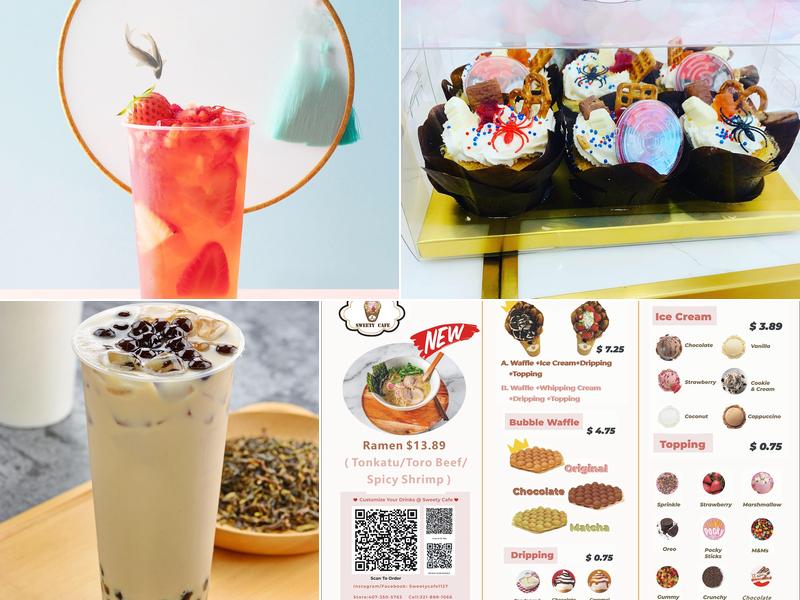 Sweety Cafe Menu