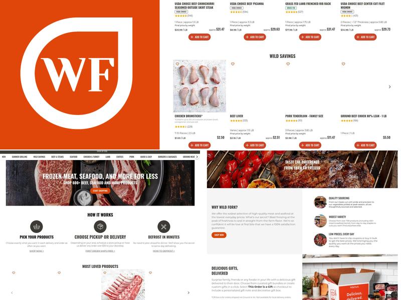 Wild Fork Menu