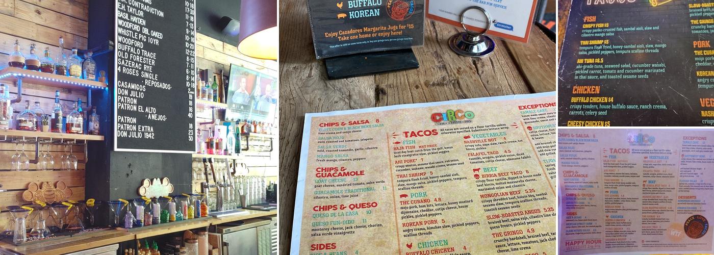 Circo Menu
