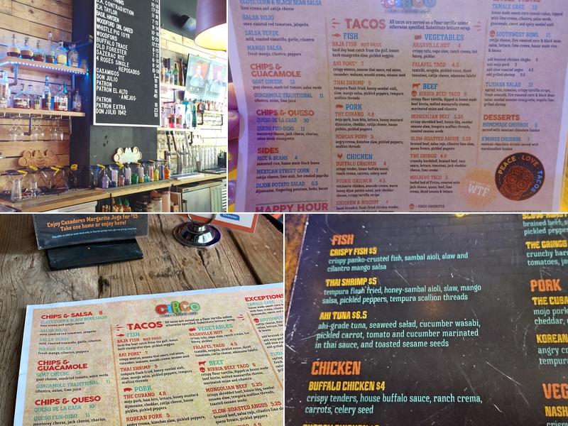 Circo Menu