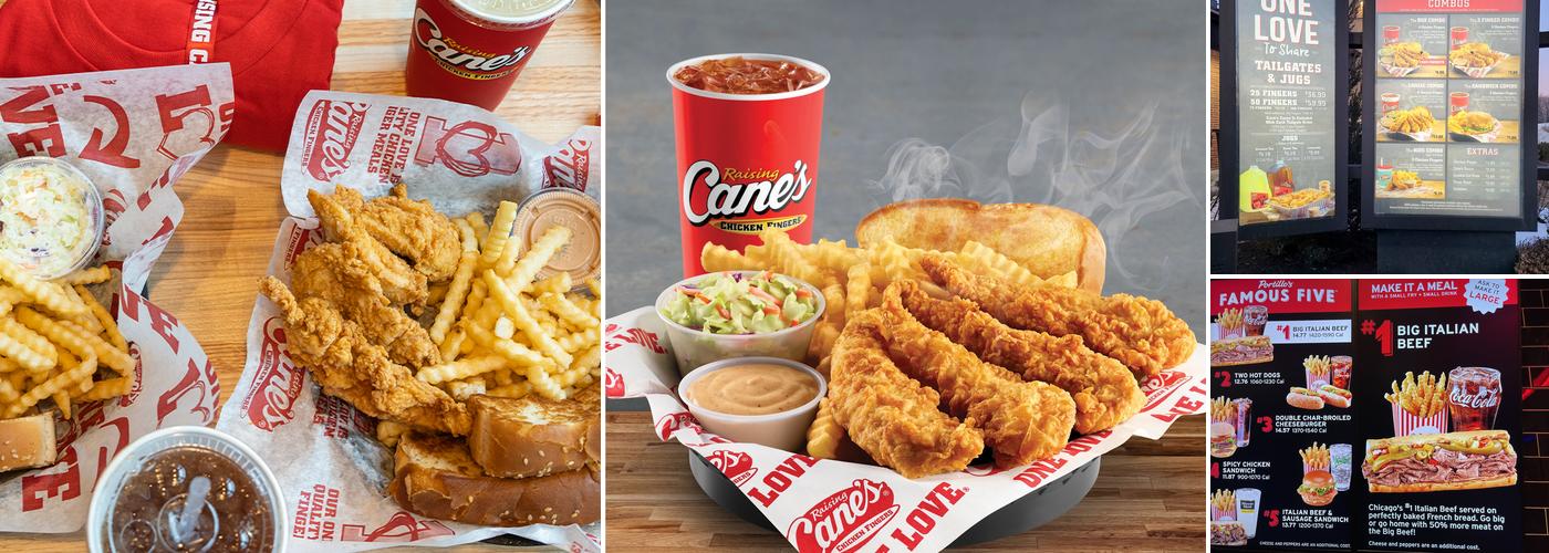 Raising Cane's Chicken Fingers Menu