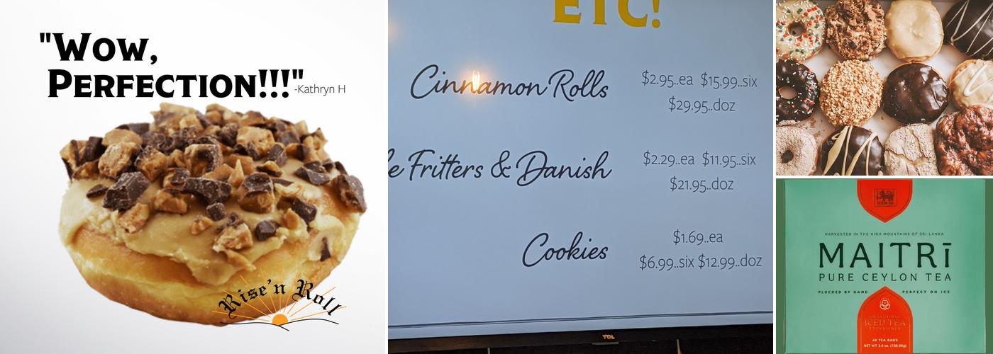 Rise’n Roll Bakery — Fishers Menu