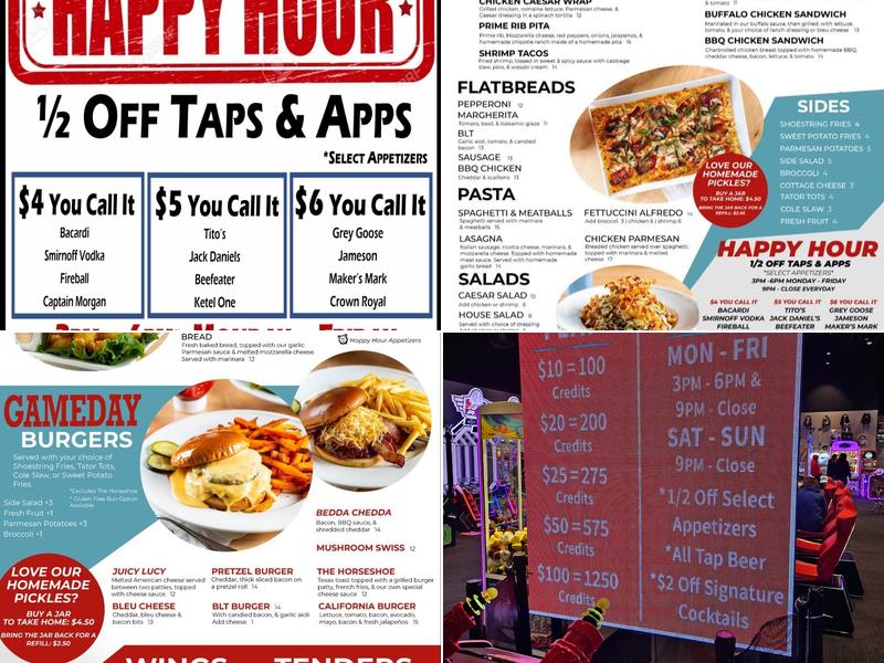 Gameday Menu