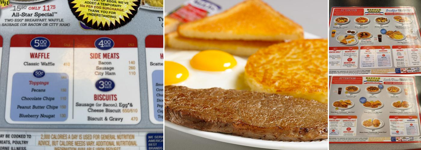 Waffle House Menu