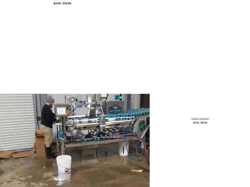 Rally Cap Brewing Company Menu