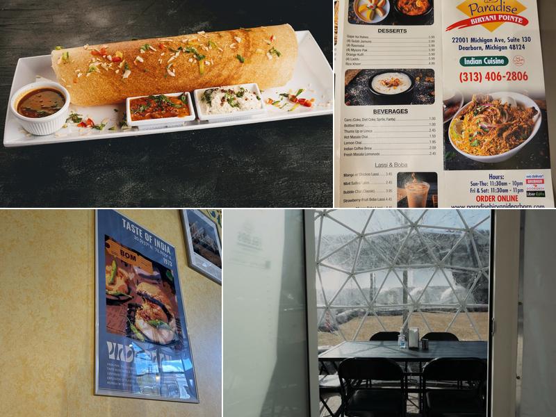 Paradise Street Eats & Biryani Menu