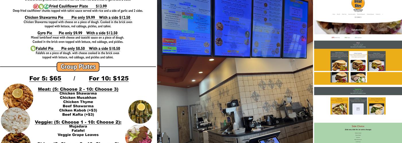 Bread Bites Mediterranean Menu