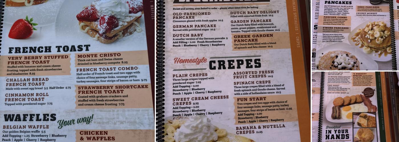 Crave Kitchen & Cocktails Menu