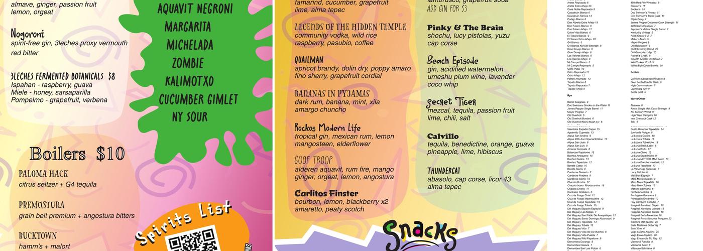 Meteor Menu