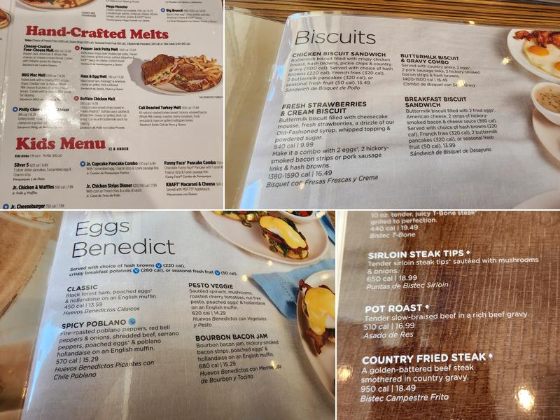 IHOP Menu