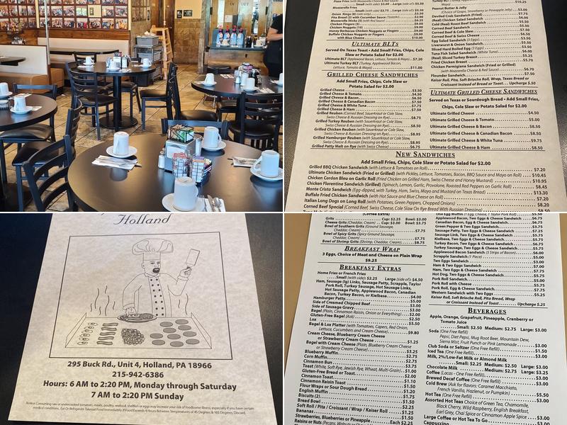 Café Madison Holland Menu