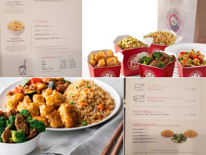Panda Express Menu