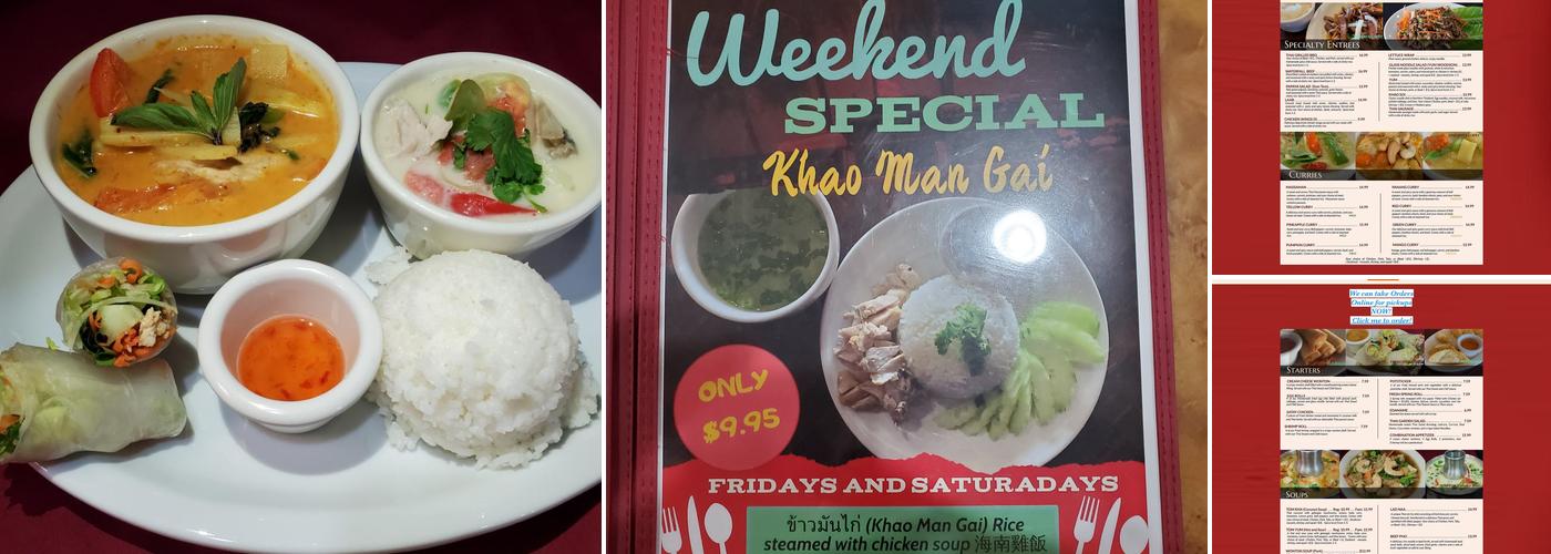 Dee Garden Thai Kitchen Menu