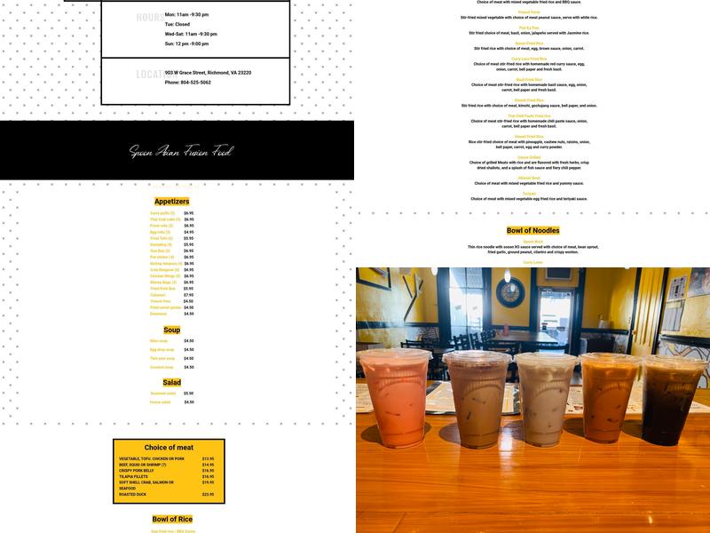 Spoon Menu