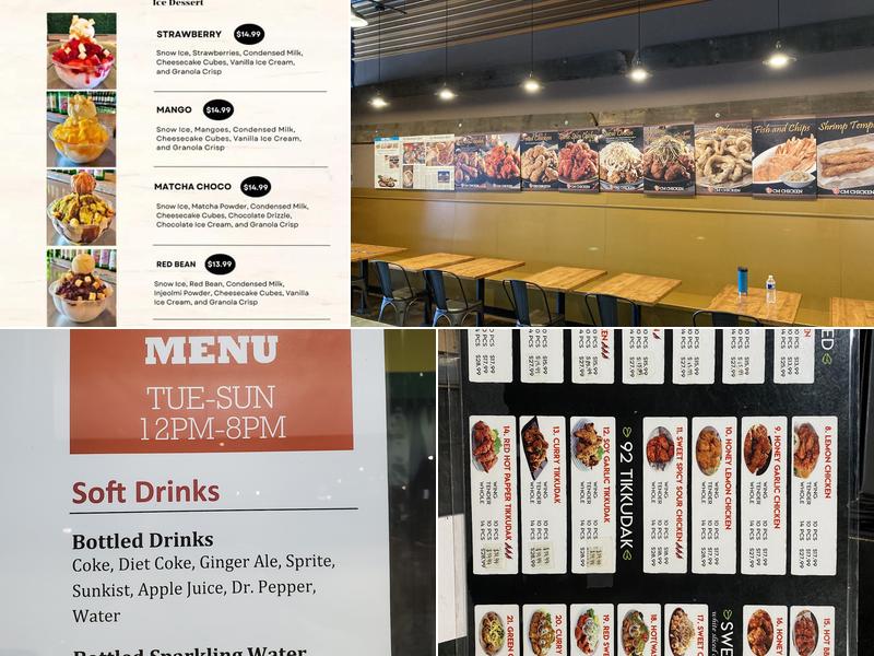 Bonanza Social Kitchen Menu