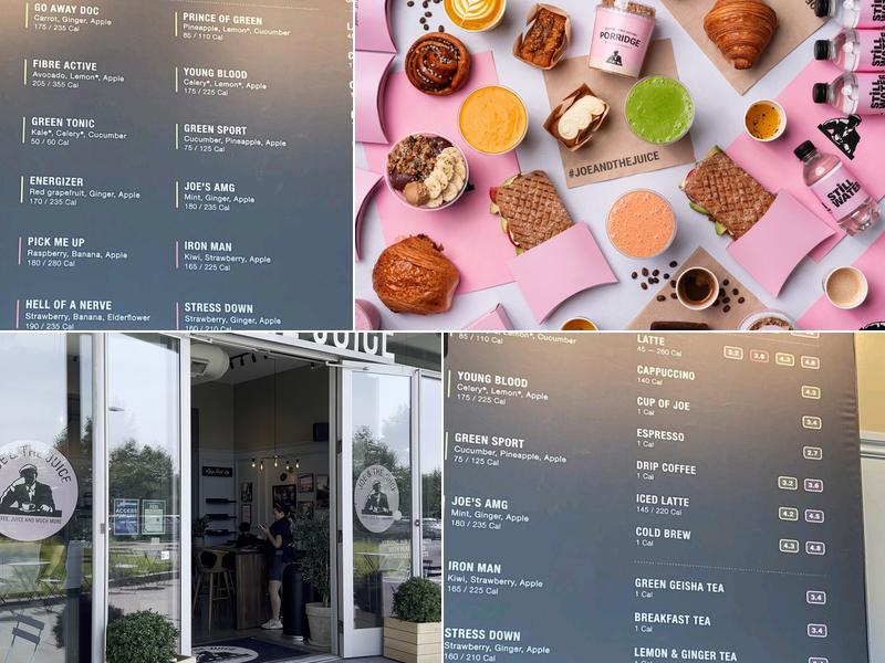 JOE & THE JUICE Menu
