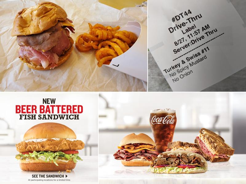 Arby's Menu