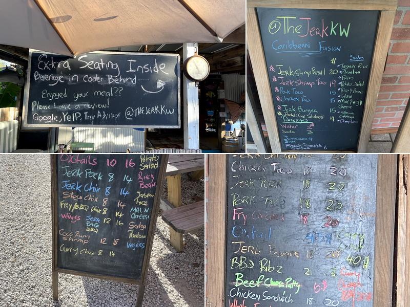 The Jerk Menu