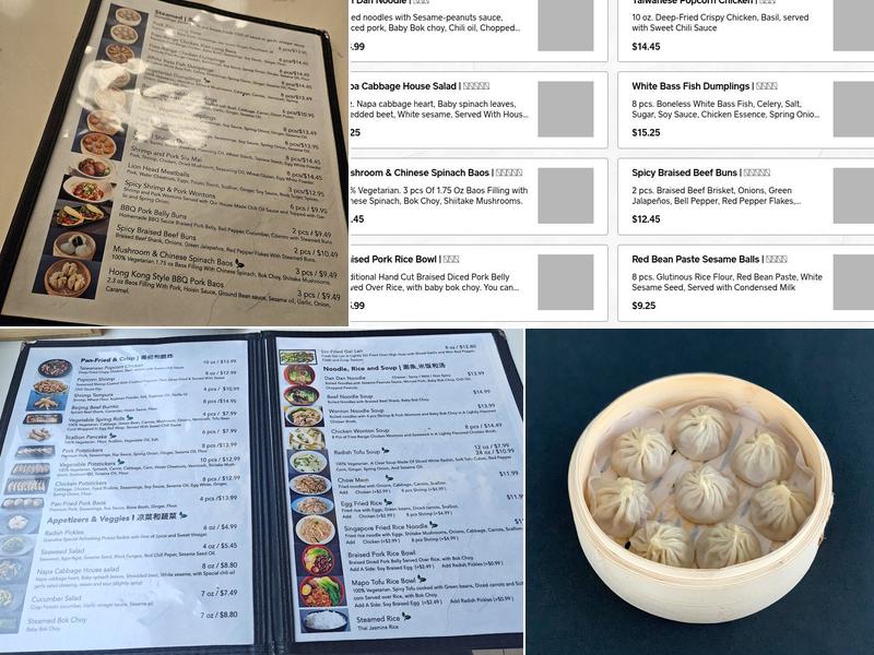 Qi Steam Kitchen Menu