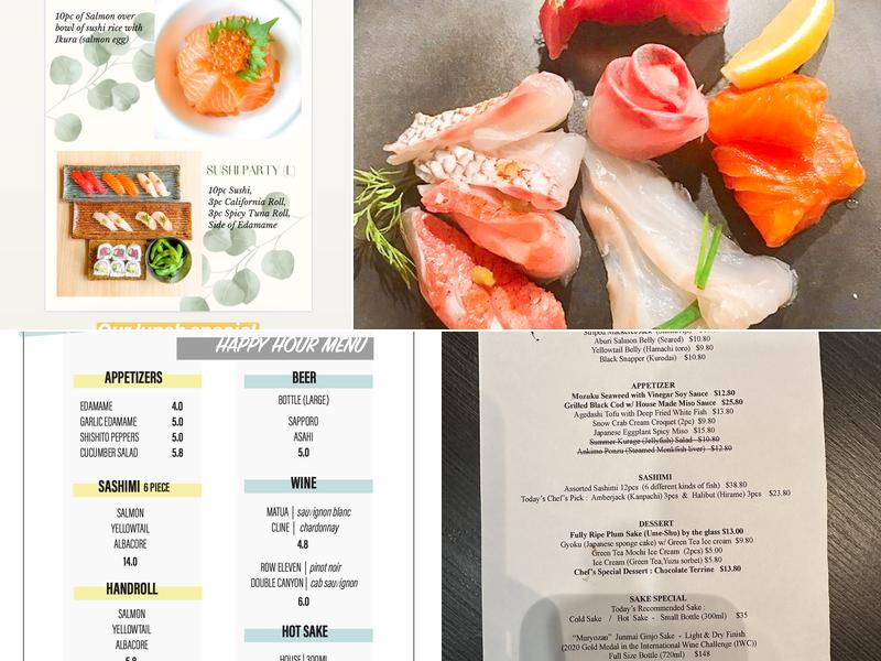 Sushi Enya Beverly Hills Menu