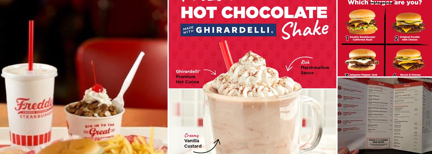 Freddy's Frozen Custard & Steakburgers Menu