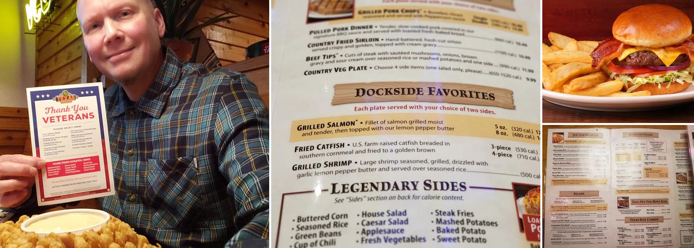 Texas Roadhouse Menu