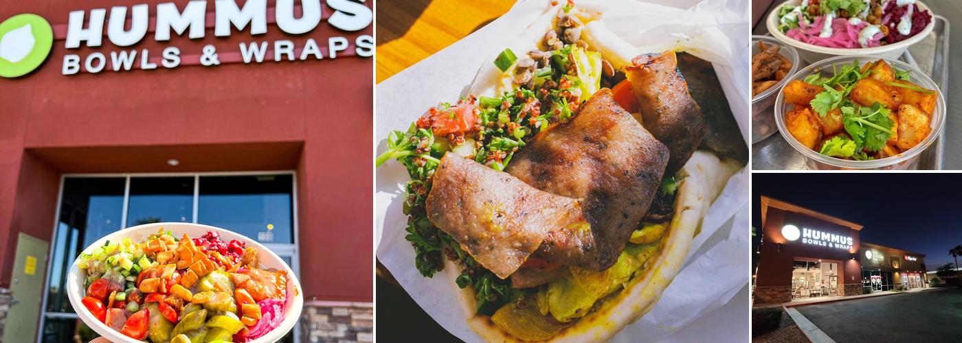 HUMMUS Bowls & Wraps