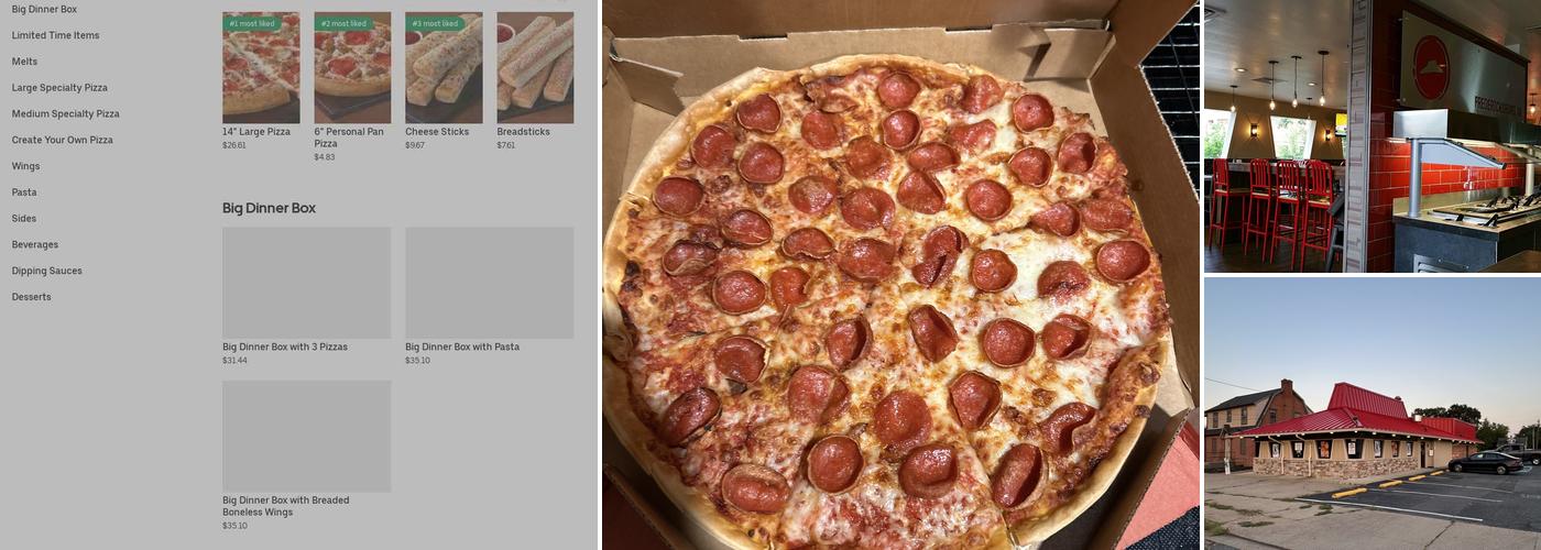 Pizza Hut Menu