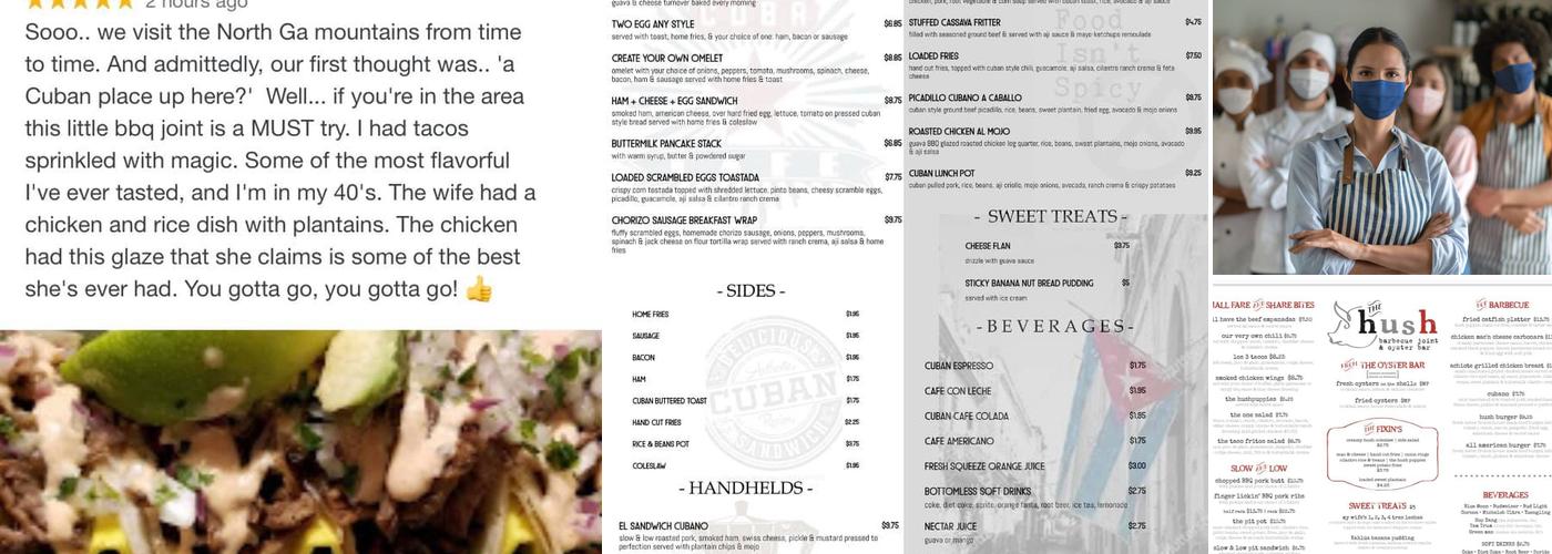 Mirasol Latin Food Kitchen Menu