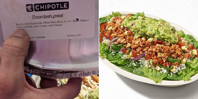 Chipotle Mexican Grill Menu
