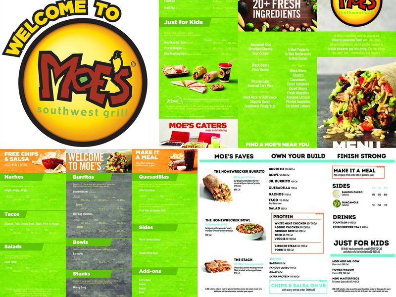 Moe's Southwest Grill Menu