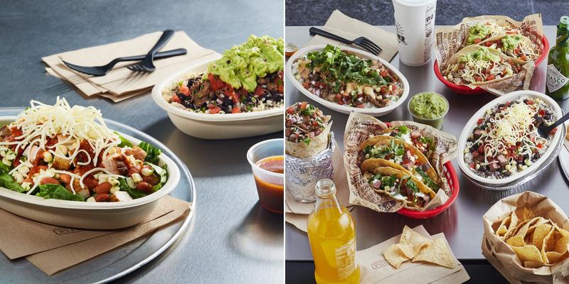 Chipotle Mexican Grill Menu