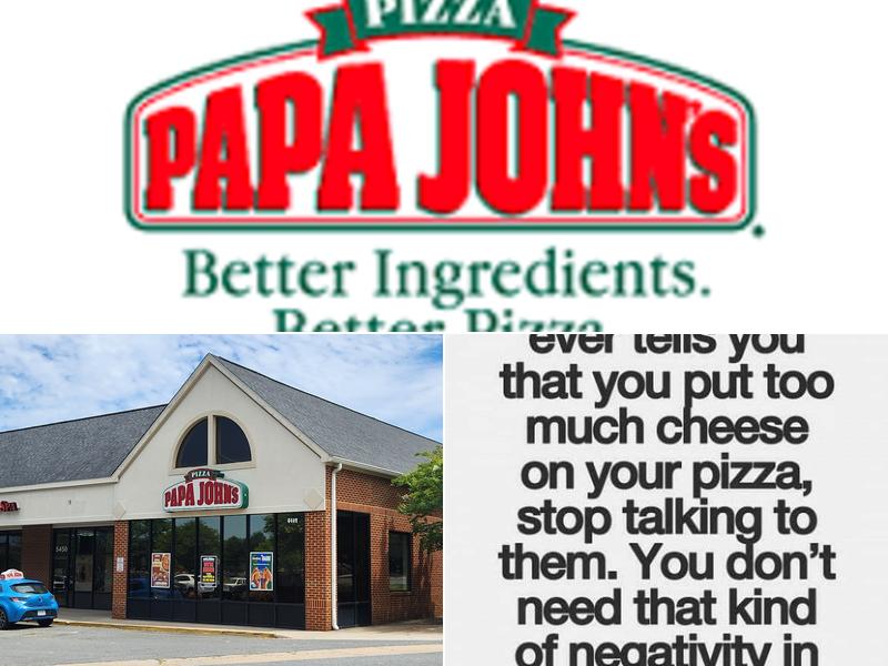 Papa Johns Pizza Menu