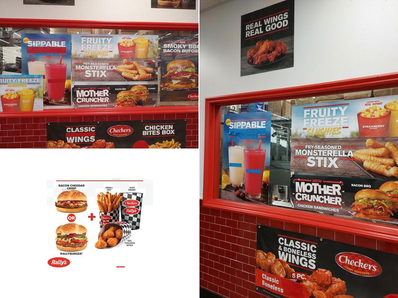 Checkers Menu